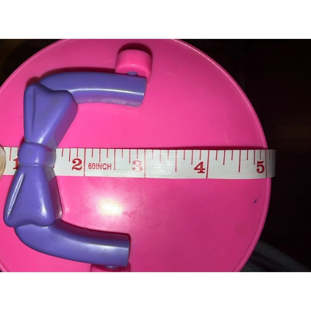 Barbie Accessory Case No Drawers Cylinder Doll Organizer Mattel‎ Vintage 1991